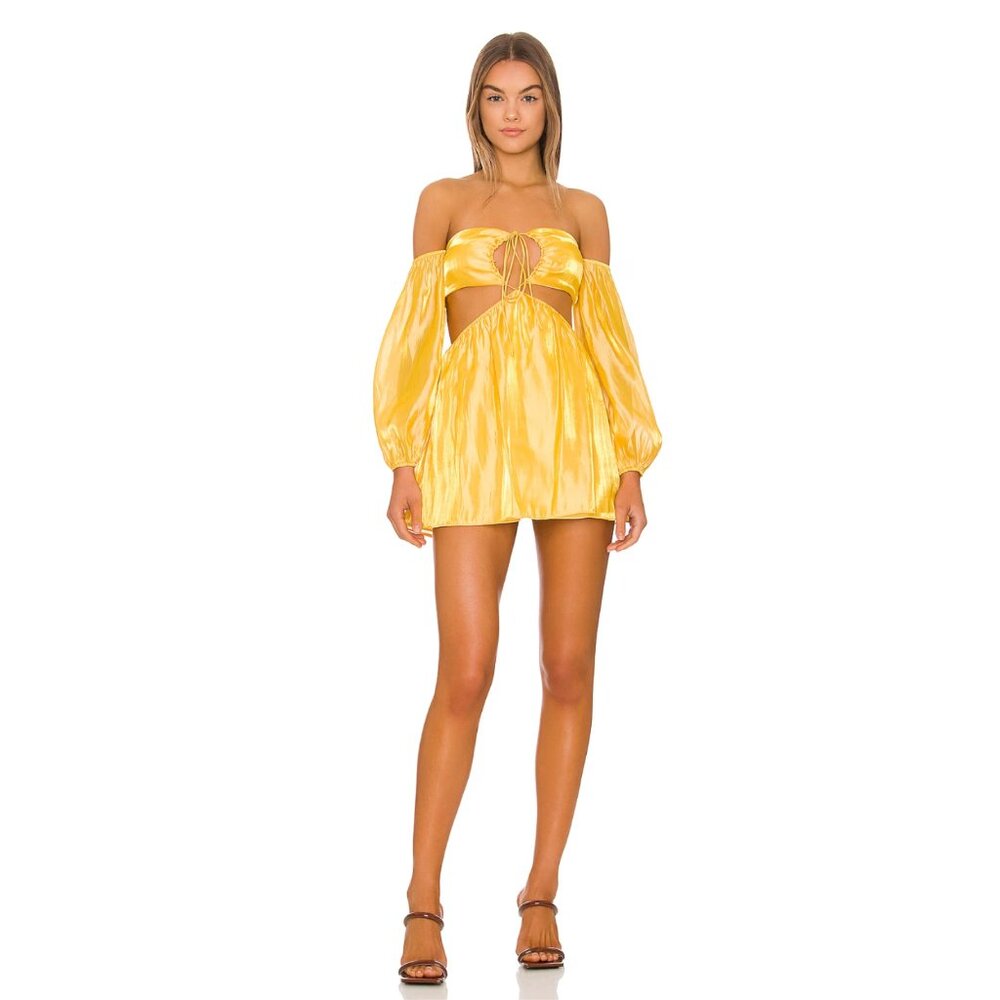 REVOLVE More to Come Nadia Off Shoulder Dress